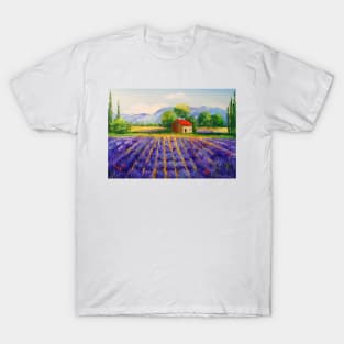 Lavender field T-Shirt